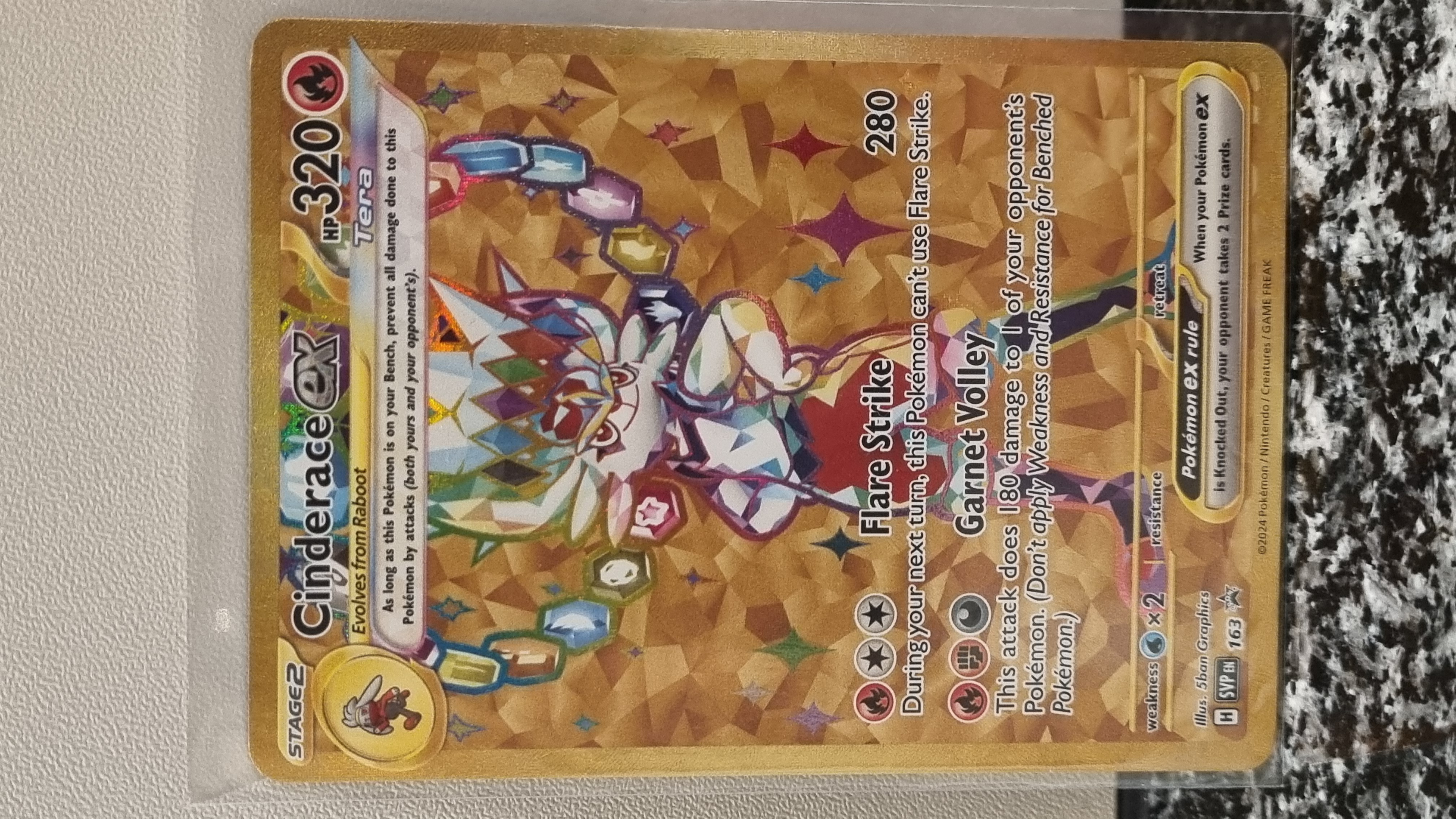 Photo of a single Pokemon card